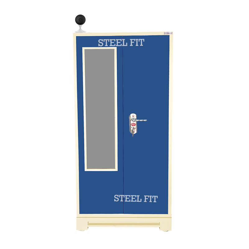 2 Door Blue Steel Almirah - Steelfit
